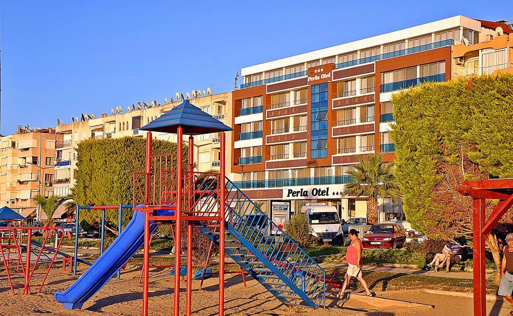 Perla Hotel Dikili Bagian luar foto