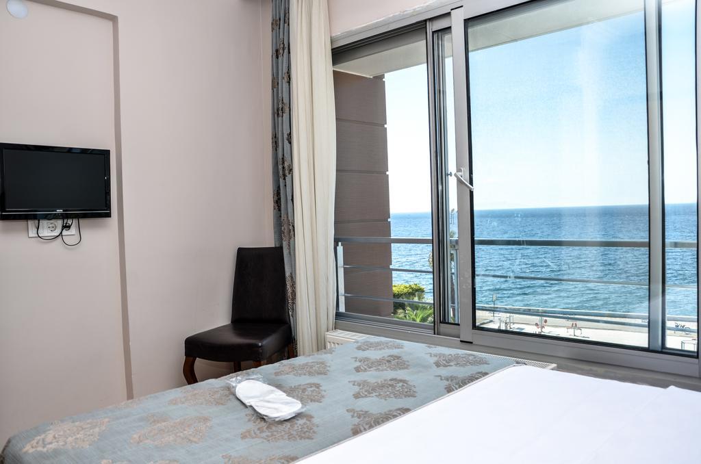 Perla Hotel Dikili Bagian luar foto