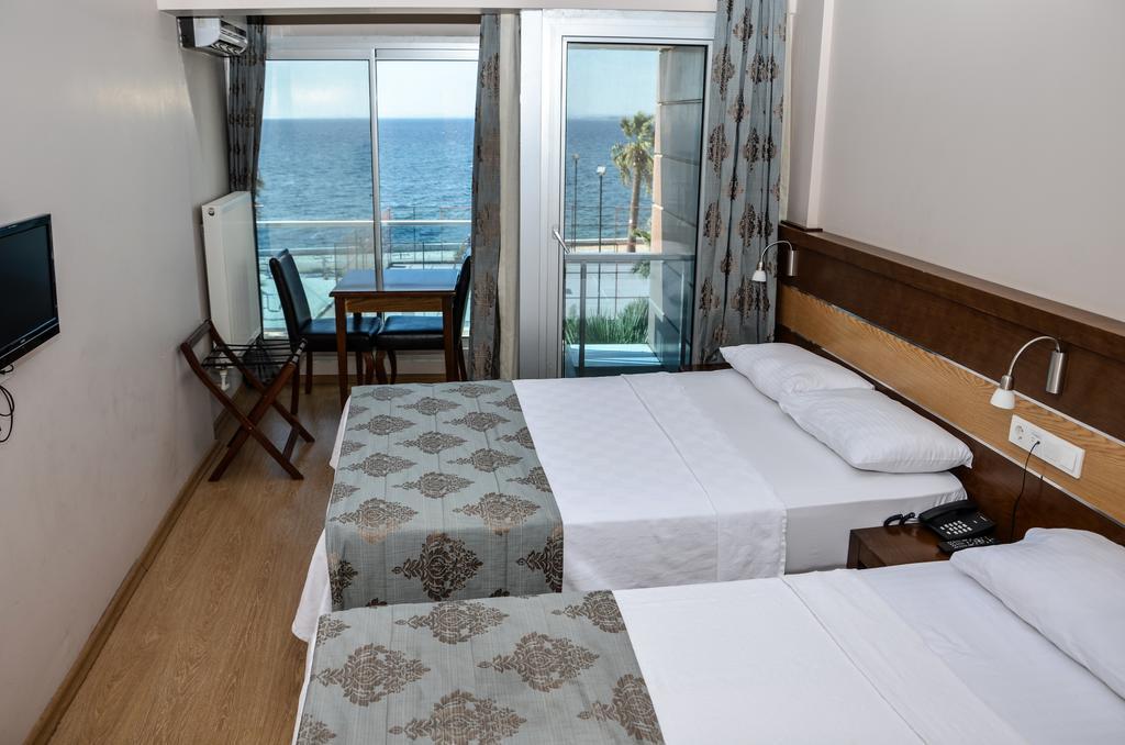 Perla Hotel Dikili Bagian luar foto