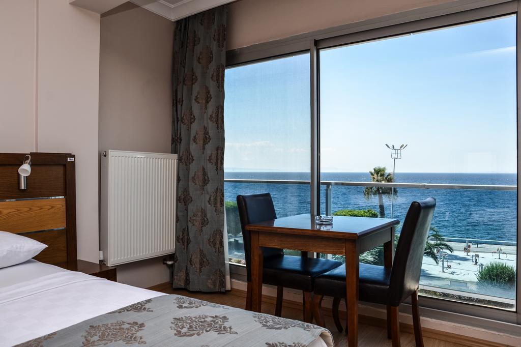 Perla Hotel Dikili Bagian luar foto