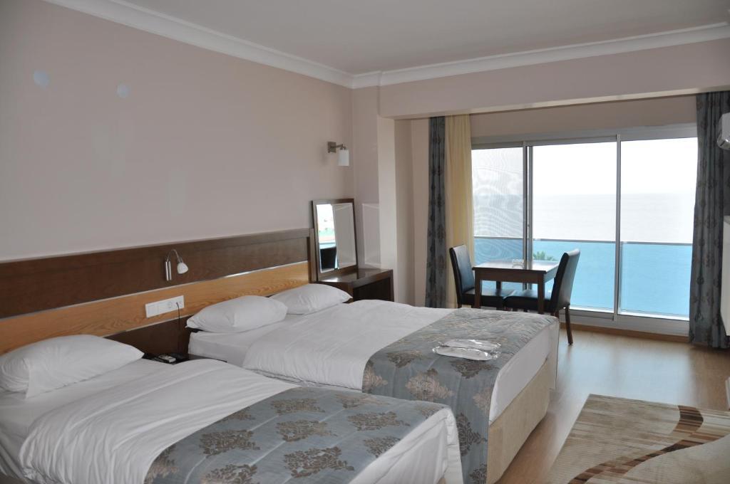 Perla Hotel Dikili Bagian luar foto